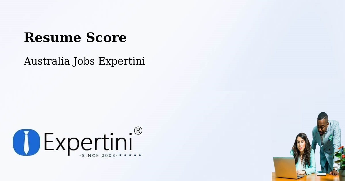 Resume Score & Job Description Match Tool – Warwick - Australia Jobs Expertini
